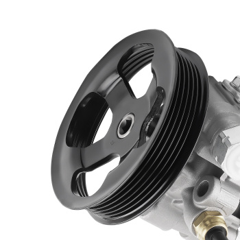 Power Steering Pump With Pulley compatible for Pontiac Vibe 2003 - 2008 21-5345 4431002101