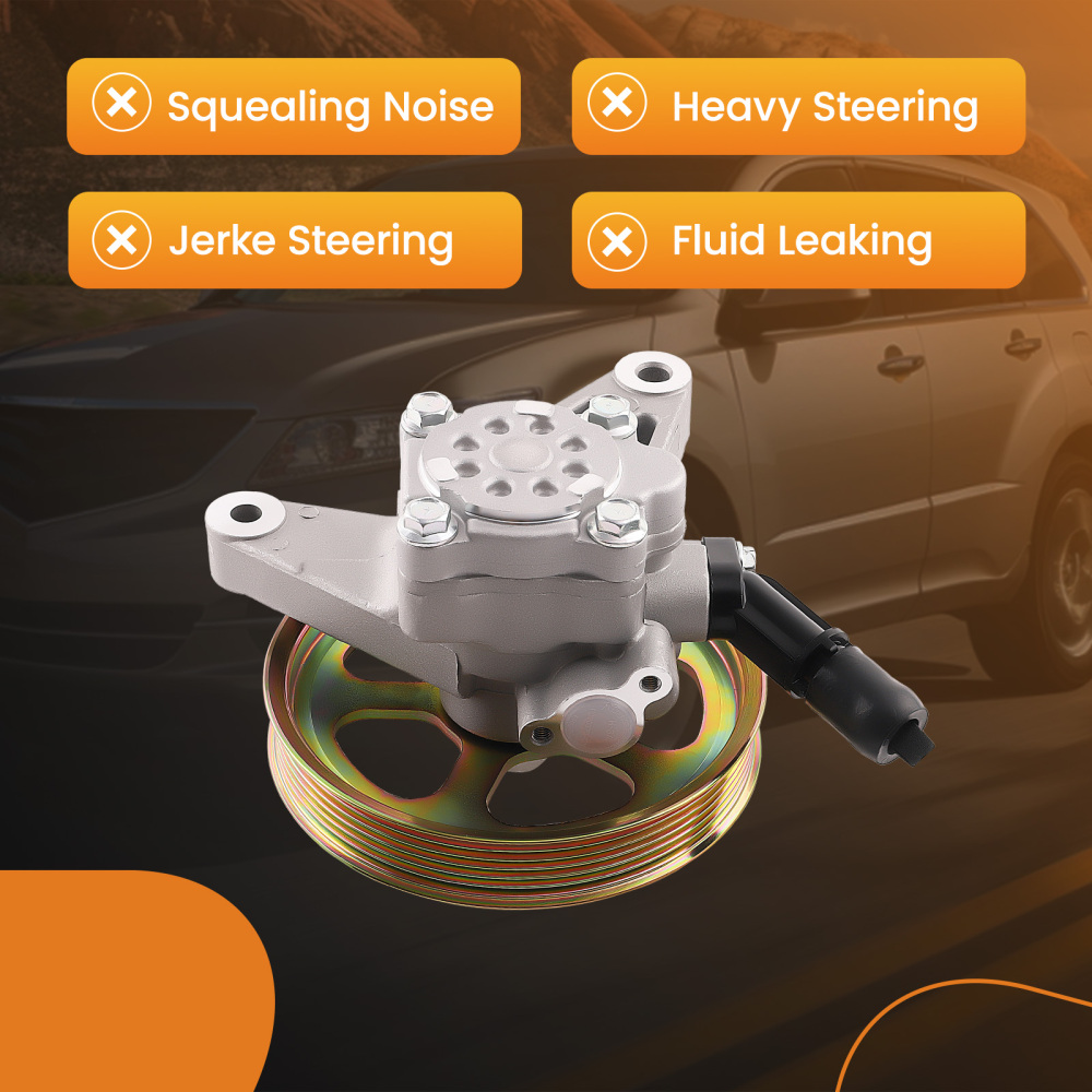 Power Steering PumpPulley compatible for Honda Odyssey Pilot compatible for Acura MDX 2003-2013 21-5442
