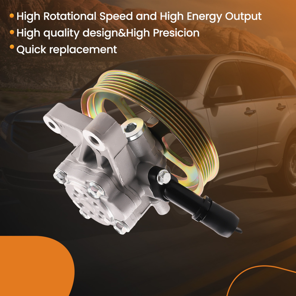 Power Steering PumpPulley compatible for Honda Odyssey Pilot compatible for Acura MDX 2003-2013 21-5442