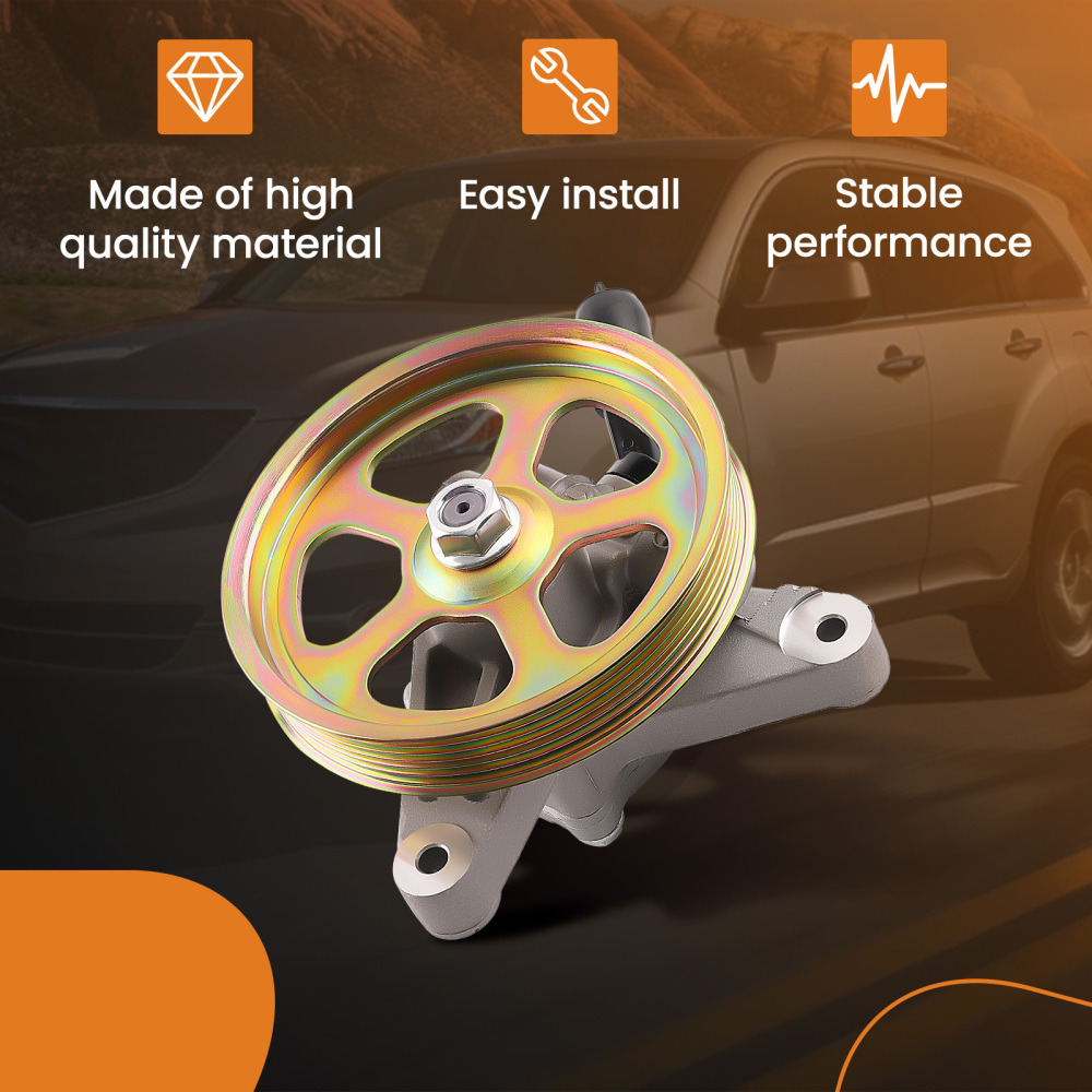 Power Steering PumpPulley compatible for Honda Odyssey Pilot compatible for Acura MDX 2003-2013 21-5442