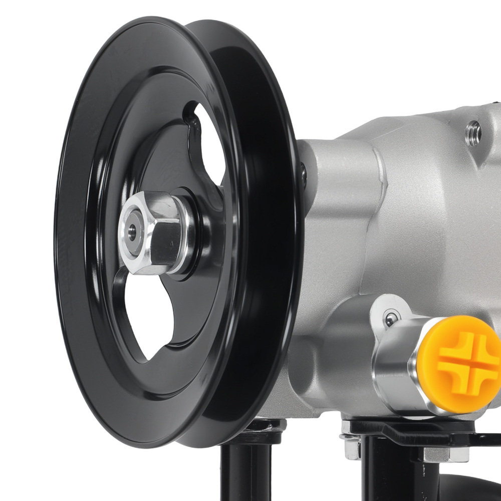 Power Steering Pump w/ Pulley compatible for Dodge Hyundai Accent compatible for Kia Rio 2006-2011 21-5473