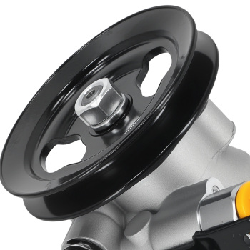 Power Steering Pump w/ Pulley compatible for Dodge Hyundai Accent compatible for Kia Rio 2006-2011 21-5473