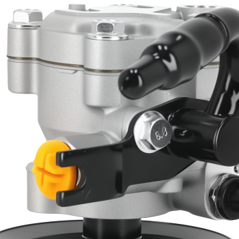 Power Steering Pump w/ Pulley compatible for Dodge Hyundai Accent compatible for Kia Rio 2006-2011 21-5473