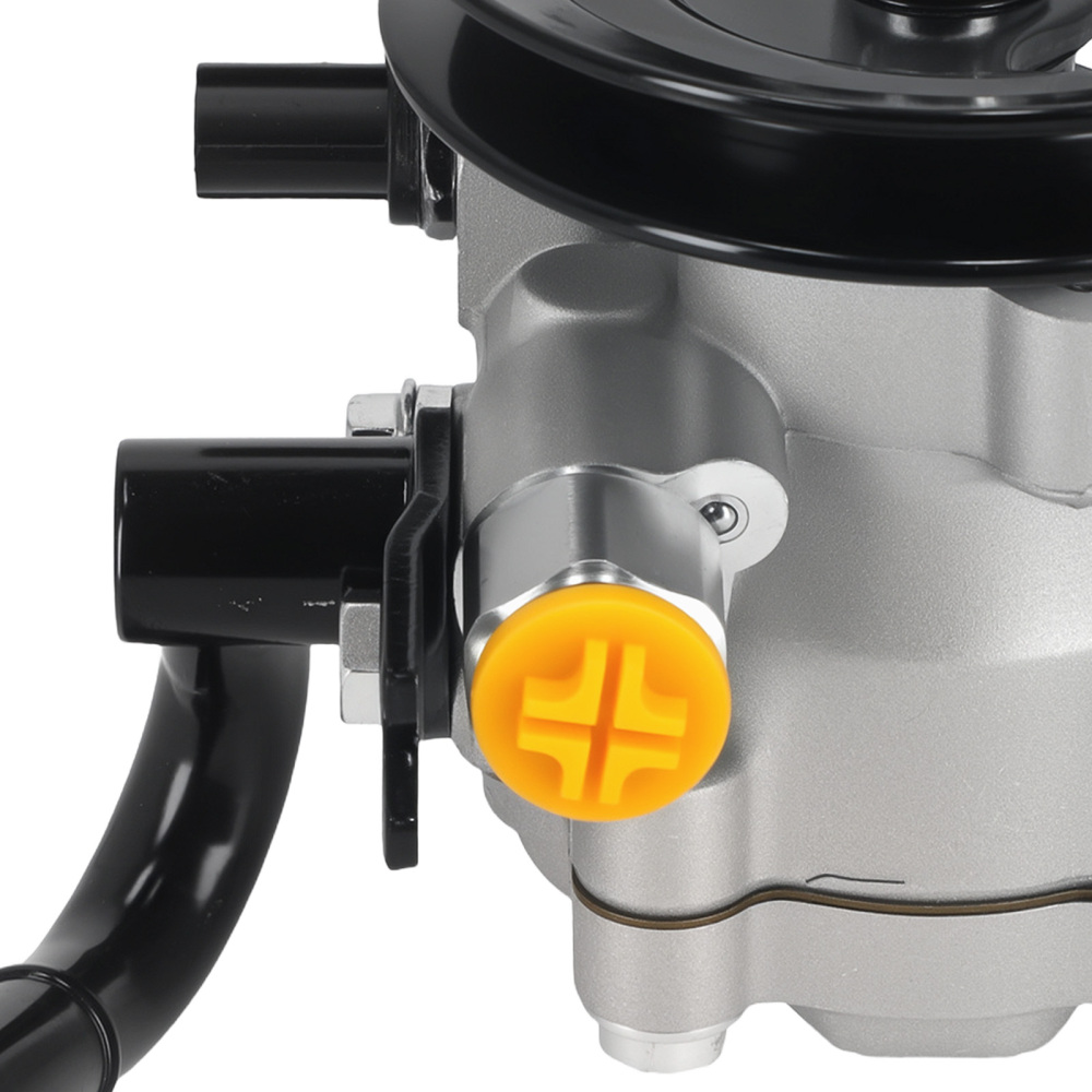 Power Steering Pump w/ Pulley compatible for Dodge Hyundai Accent compatible for Kia Rio 2006-2011 21-5473