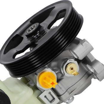 Power Steering Pump w/ Pulley Reservoir compatible for Mazda CX-7 2007 2008 2009 2010-2012