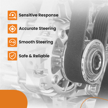 Power Steering Pump 20-282 compatible for Ford F-150 1997-2005 compatible for Ford F-250 1997-1999