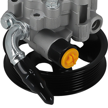 Front Power Steering Pump w/ Pulley compatible for Toyota Tacoma 3.5L 2016-2022 21-677