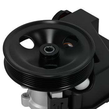 Power Steering Pump w/Pulley & Reservoir compatible for Jeep Grand Cherokee 4.0L L6 4.7L V8
