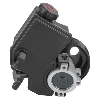 Power Steering Pump w/ Pulley Reservoir compatible for Jeep Grand Cherokee 2001-2004 V8 4.7
