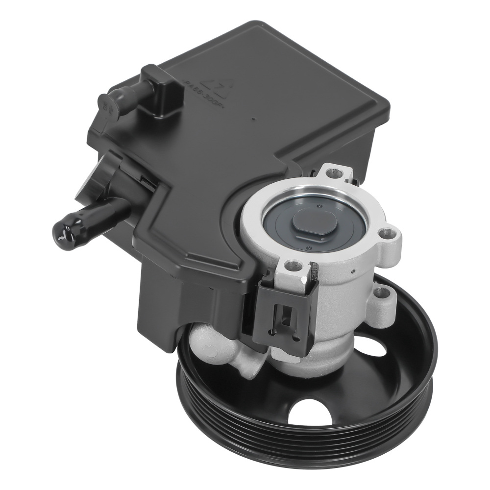 Power Steering Pump w/ Pulley Reservoir compatible for Jeep Grand Cherokee 2001-2004 V8 4.7