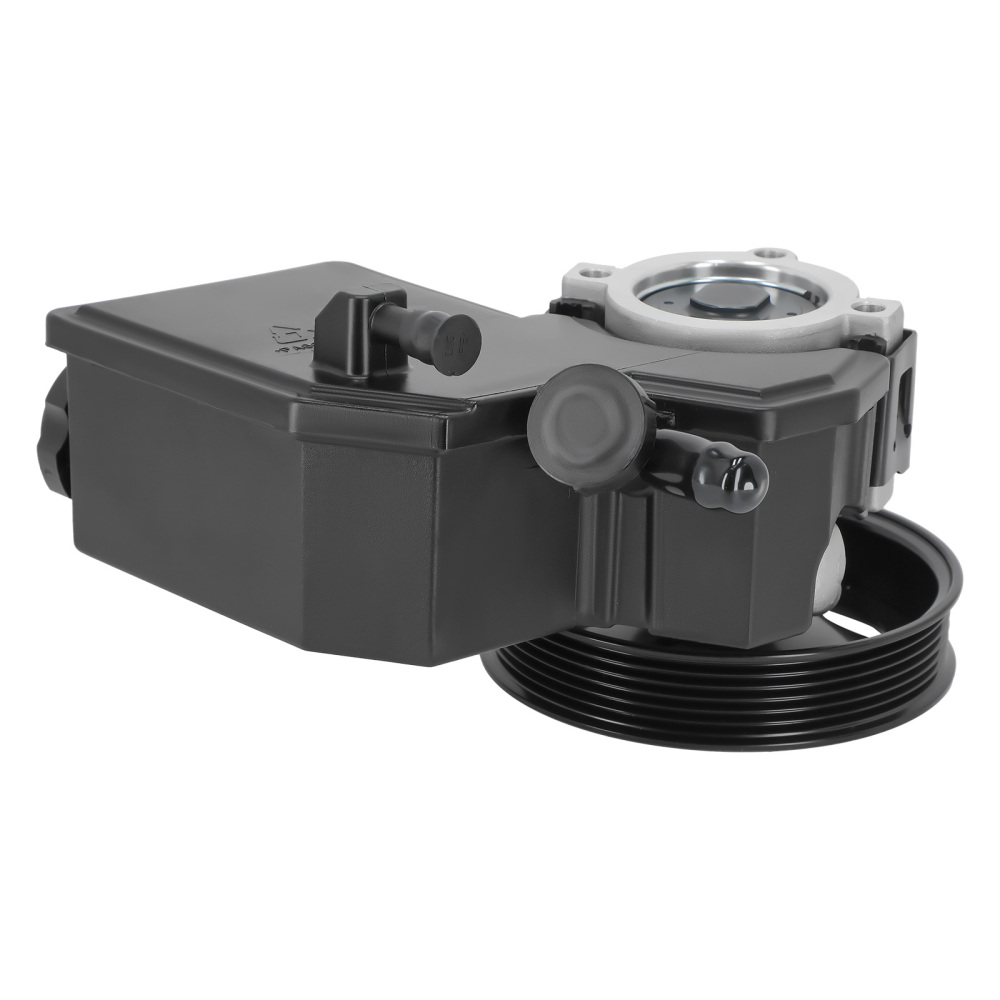 Power Steering Pump w/ Pulley Reservoir compatible for Jeep Grand Cherokee 2001-2004 V8 4.7