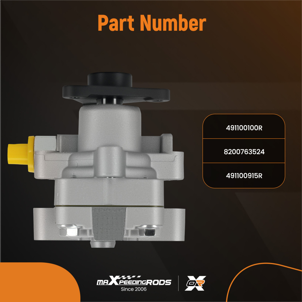 Steering System Pump compatible for Renault Master III EV, HV, UV 2.3 dCi Diesel 2010-2021