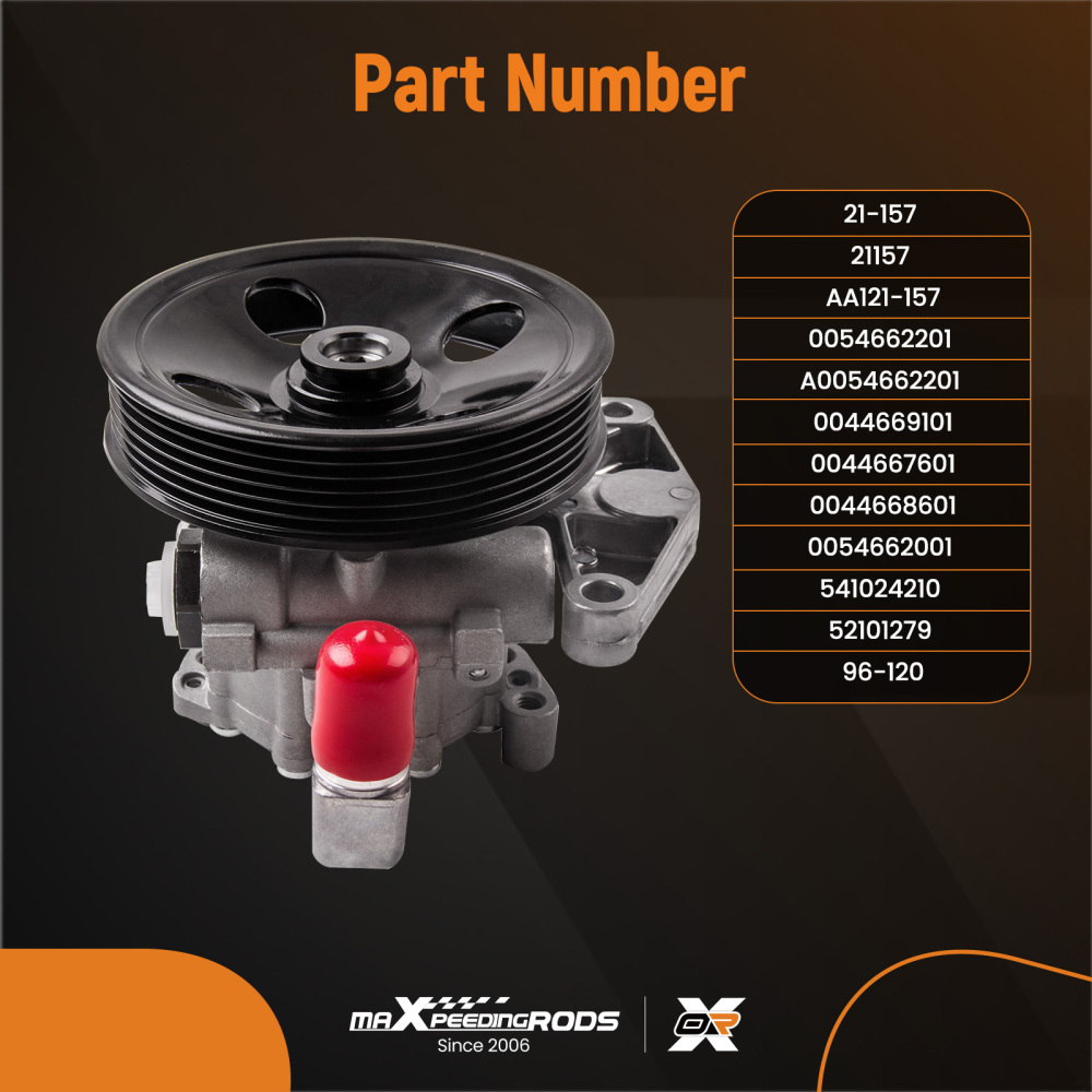 Pompa del Servosterzo compatibile per Mercedes C W203 R W251 M W164 GL X164 A0044667801