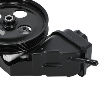 1* Power Steering Pump w/Reservoir Pulley compatible for Cadillac DTS 2006-2011 V8 4.6L
