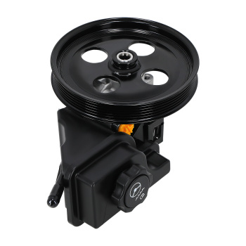 1* Power Steering Pump w/Reservoir Pulley compatible for Cadillac DTS 2006-2011 V8 4.6L