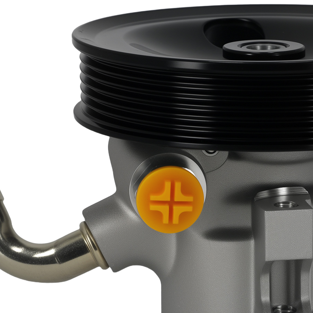 1x New Power Steering Pump w/ pulley compatible for Jeep Wrangler 2.5L L4 1997-02 53660 new