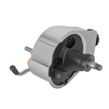 Power Steering Pump compatible for Chevy BBC SBC 350 454 Chrome Saginaw 5/8