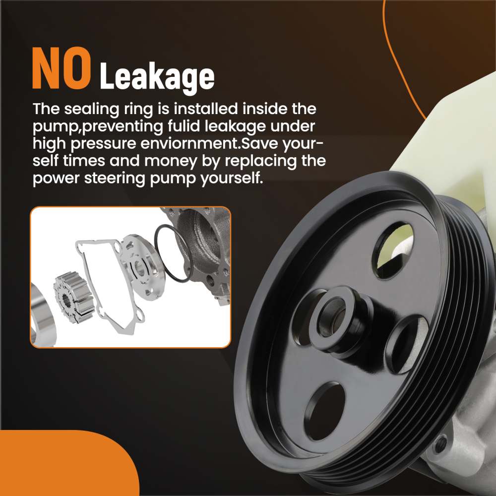 Power Steering Pump compatible for Ford Falcon BA BF FG Territory SX SY 4.0L 6cyl XR6 LPG