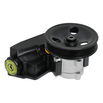 Power Steering Pump w/Pulley Reservoir compatible for Jeep Cherokee XJ L6 4.0L 1996-2001