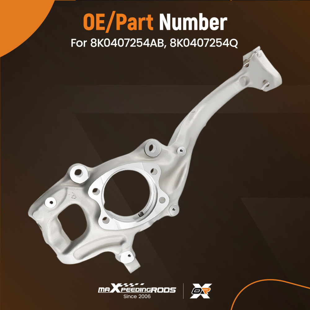 Wheel Bearing Housing Front Axle Right Axle compatible for Audi A4