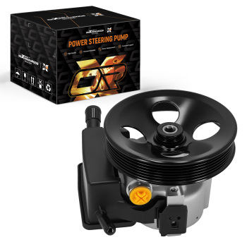 Power Steering Pump w/ Pulley compatible for Chevrolet Impala 2012-13 Impala Limited 14-16