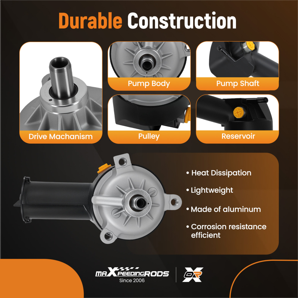 Power Steering Pump compatible for Ford Aerostar 3.0L 1990-1997 F09Z3A674A 20-7271