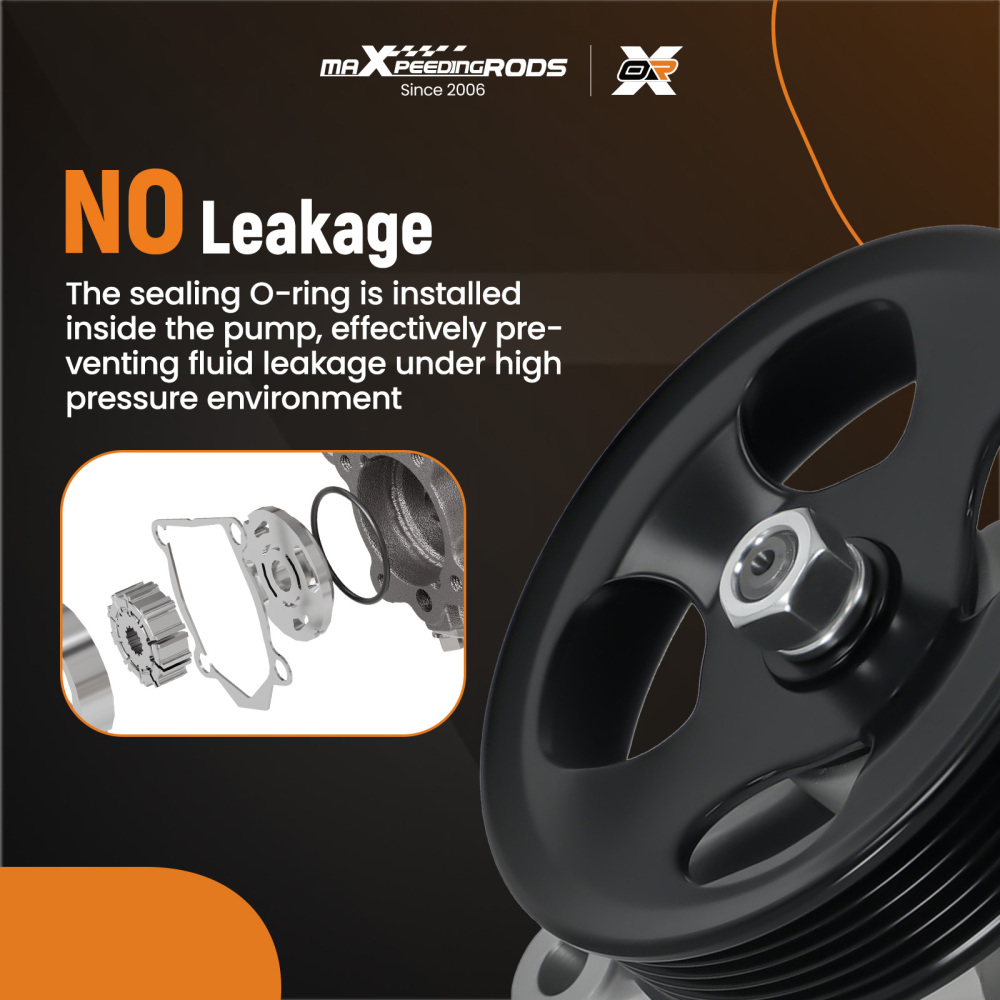 Power Steering Pump compatible for Hyundai Entourage compatible for Kia Sedona 2007-2009 21-5180