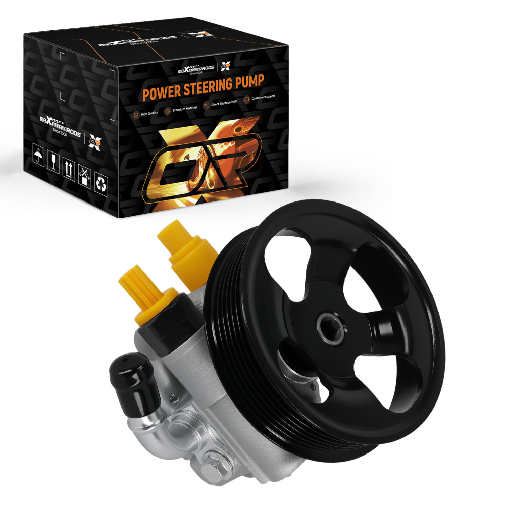 Power Steering Pump w/ Pulley compatible for Toyota Highlander 01-07 L4 2.4L 215364