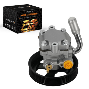 Power Steering Pump with Pulley compatible for Mazda 6 3.0L 6PK 2003-2008 215395