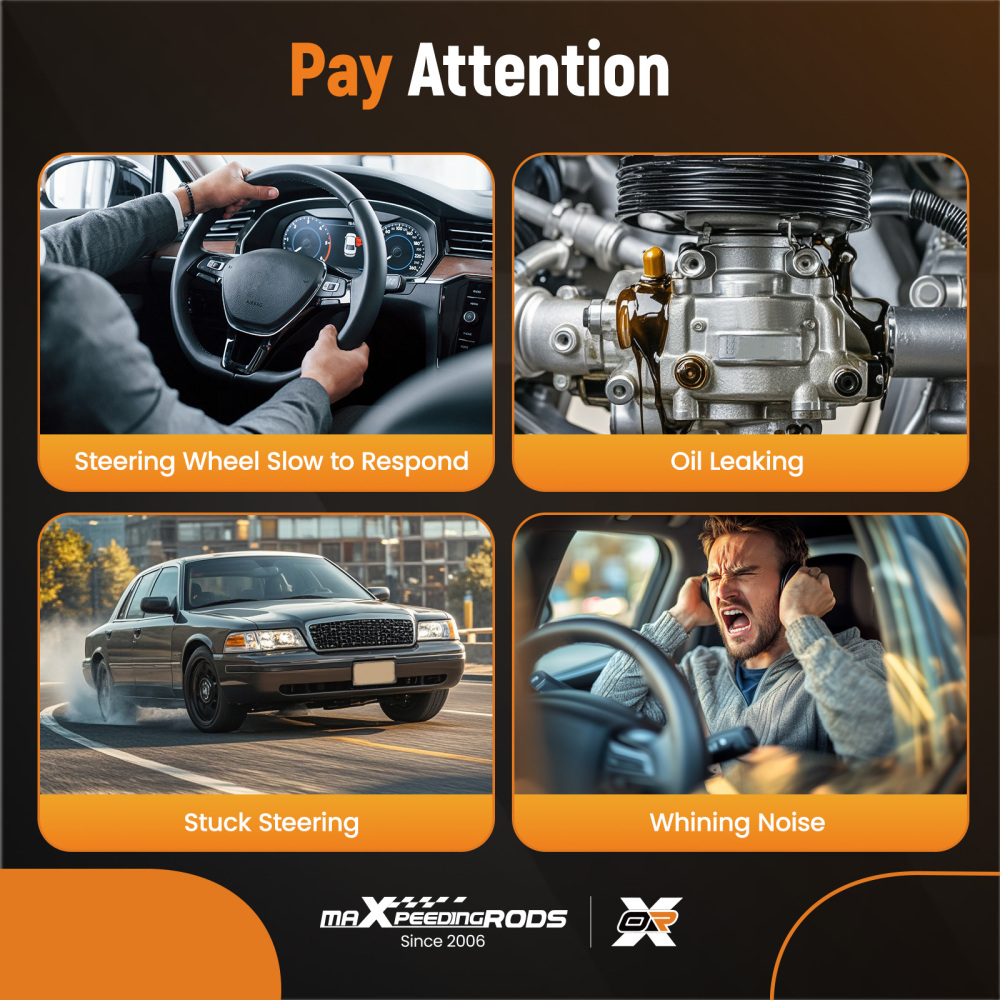 Aluminum Power Steering Pump compatible for Subaru Forester 2006-2008 34430SA0019L