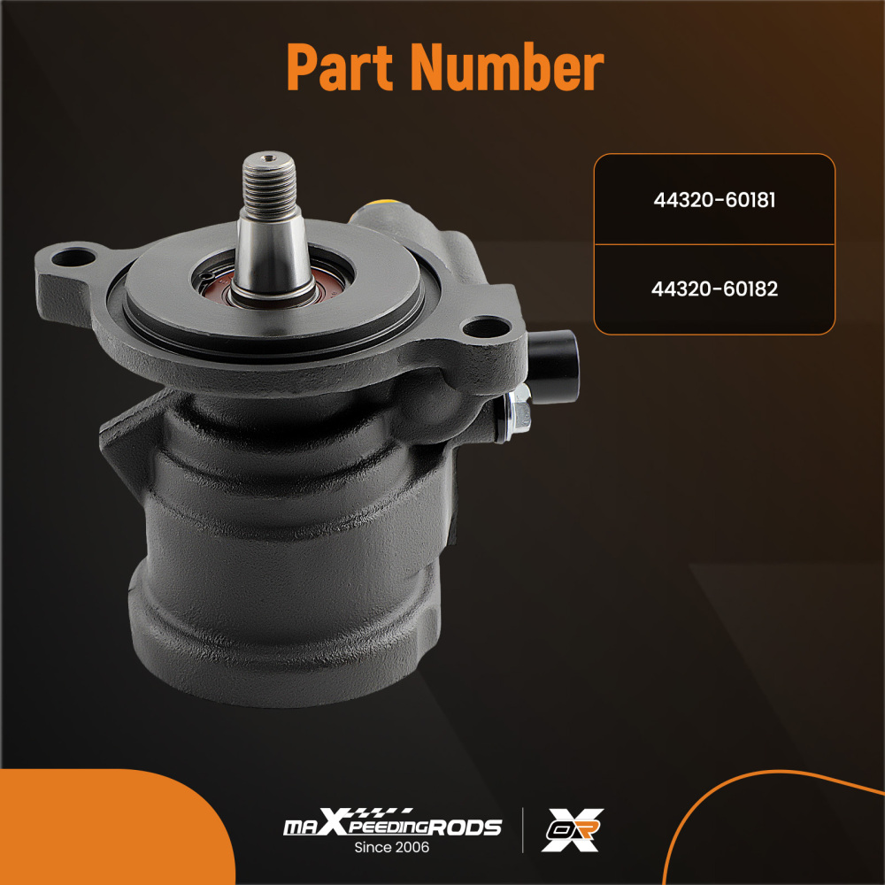 Power Steering Pump compatible for Toyota Landcruiser 80 105 Series FZJ80 FZJ105 4.5L