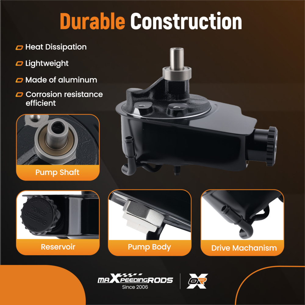 Power Steering Pump compatible for Cadillac Escalade Chevrolet Avalanche compatible for Silverado 1500