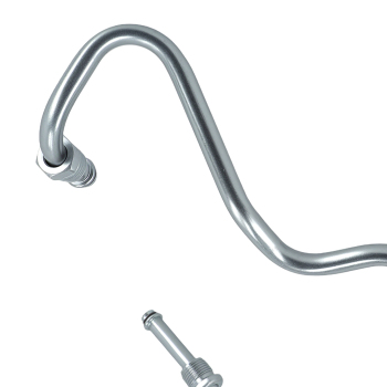 Power Steering Pressure Line Hose compatible for Chevrolet Silverado 3500 V8 6.0L 6.6L