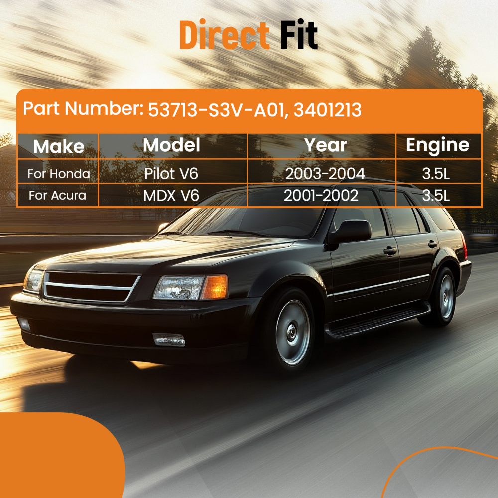 Power Steering Pressure Line Hose compatible for Honda Pilot compatible for Acura MDX V6 3.5L 2001-2004