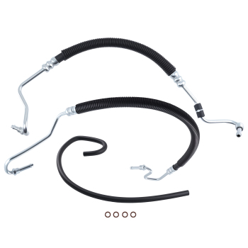 Power Steering Pressure Line Hose compatible for GMC Yukon/Yukon XL V8 2003-2006 3401675