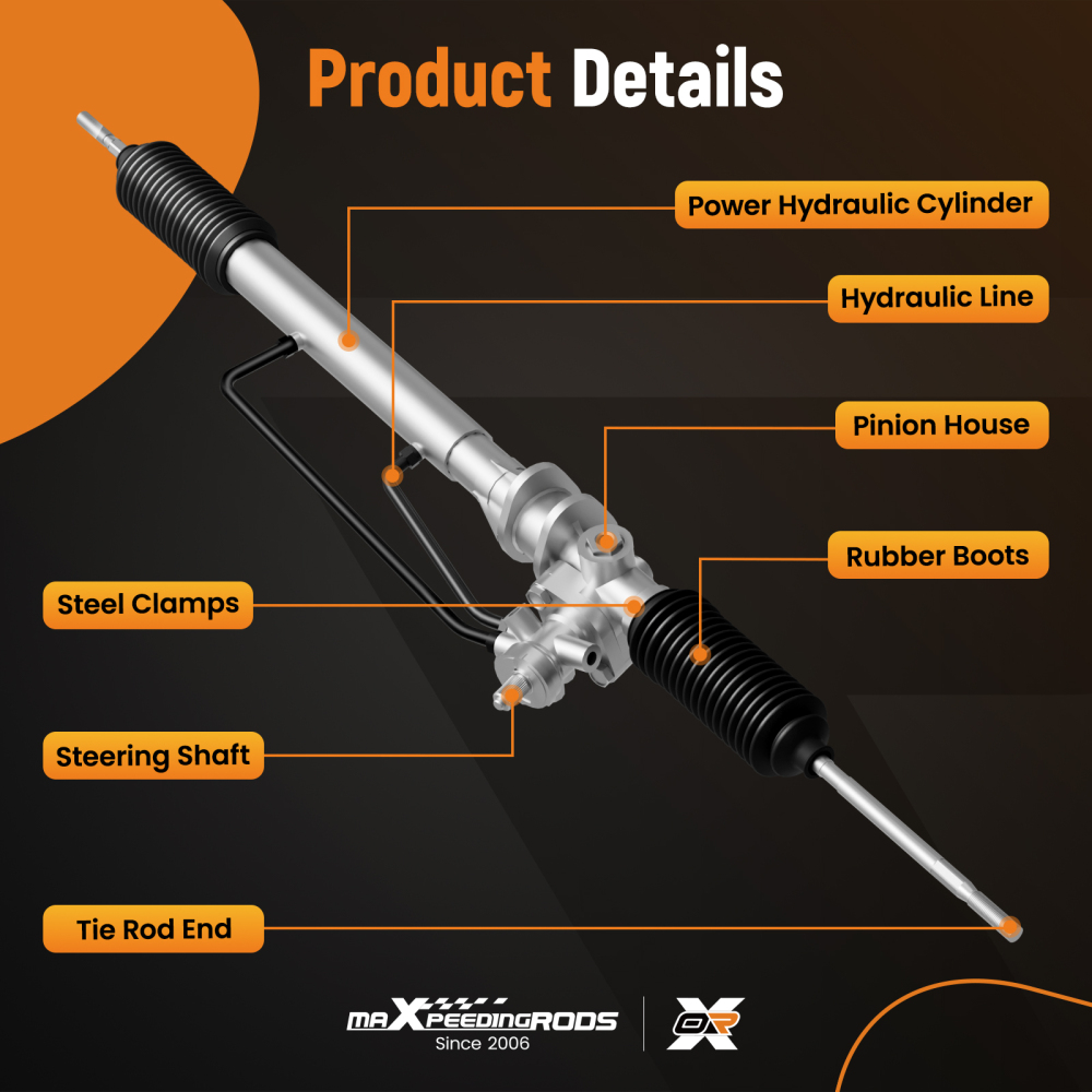 Complete Power Steering Rack compatible for Hyundai i20 2008-2015 56500-1J950 1.2 1.4