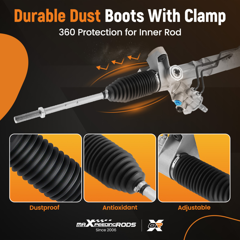 Power Steering Rack for VW T4 Bus/Van 7D1422061A 48cm M16