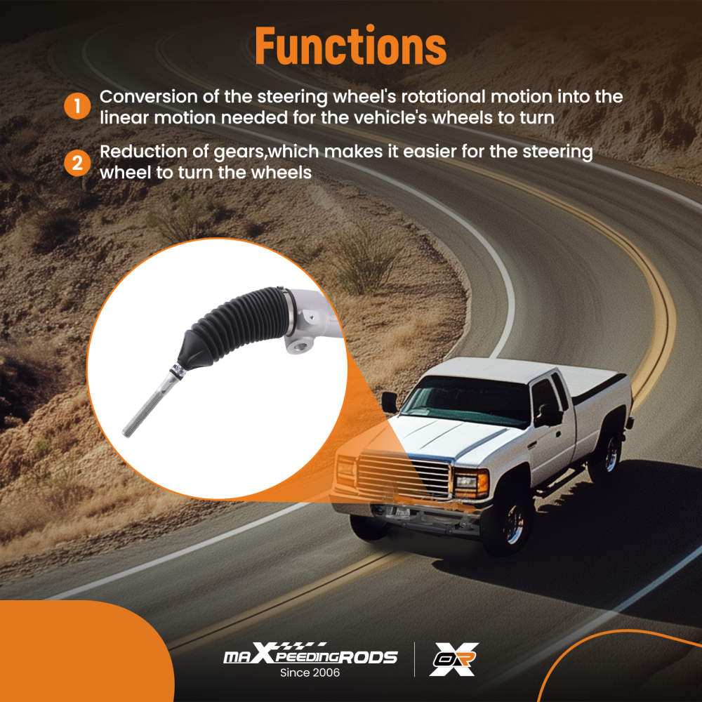 Power Steering Rack compatible for Ford Ranger PX1 2WD/4WD 2011-2015 UC2A-32-110D