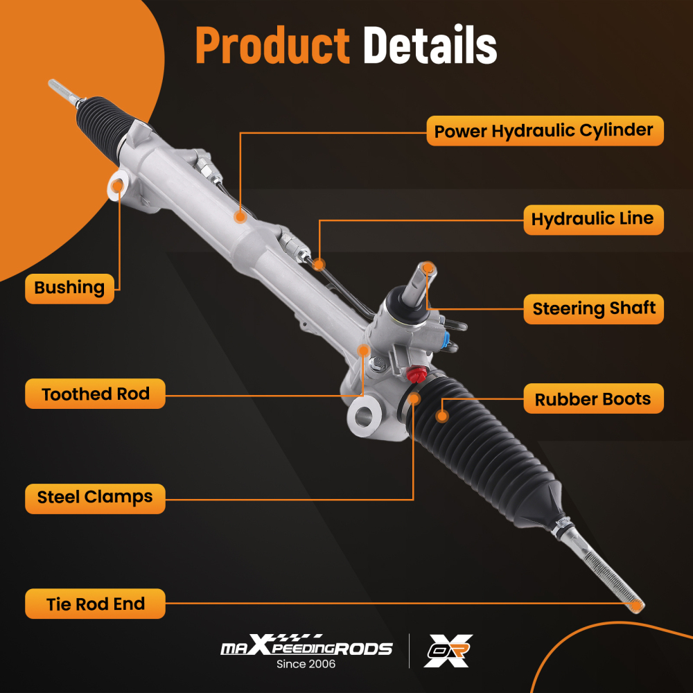 Power Steering Rack compatible for Ford Ranger PX1 2WD/4WD 2011-2015 UC2A-32-110D