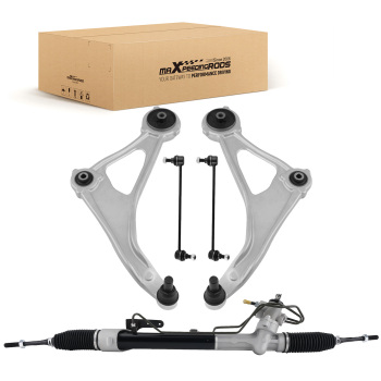 Steering Rack with Lower ArmsSway Links for 2013-2014 Altima compatible for FWD