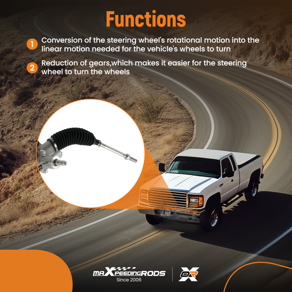 Complete Power Steering RackPinion compatible for Toyota RAV4 2004-2005 2.4L 4420042140