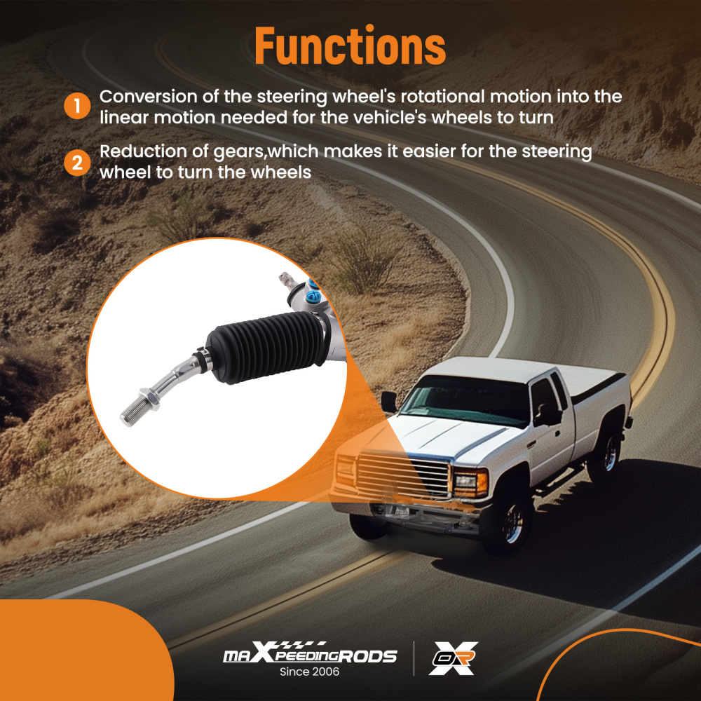 Power Steering Rack compatible for Toyota Land Cruiser 100 UZJ100 HDJ100 4.2 4.7L 2002-2007