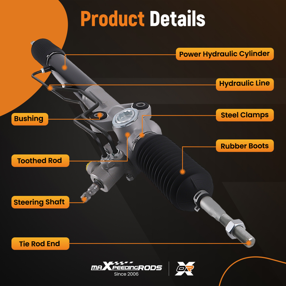 Power Steering RackPinion compatible for Mitsubishi Pajero NS NT 3.2L 3.8L 2006-2014