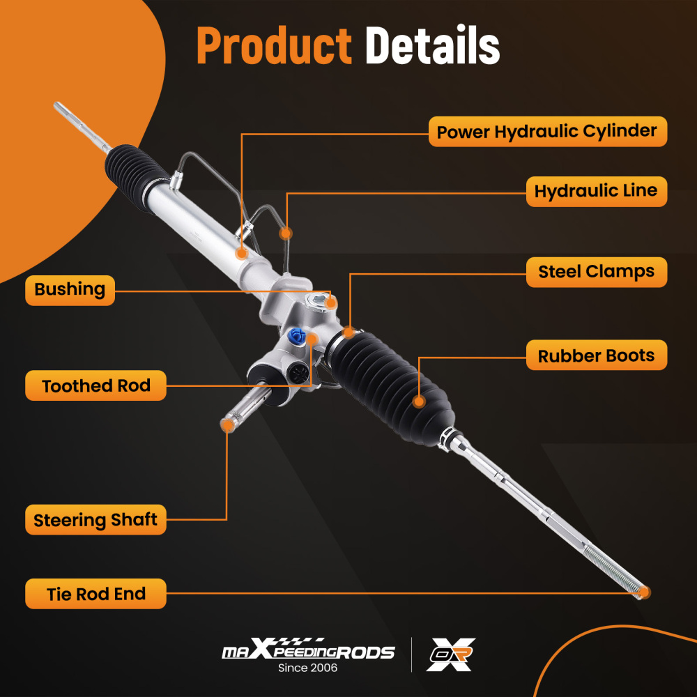 Steering Rack Power compatible for Subaru Forester SG 2.0L/2.5L 2002-2007 34110-SA020