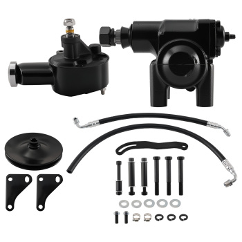 Power Steering Gear Box Conversion Kit compatible for Chevrolet Bel Air/Impala 58-1964