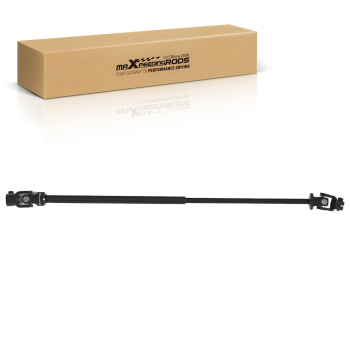 Black Lower Intermediate Steering Shaft compatible for Jeep CJ5 CJ7 76-86 5354934HD