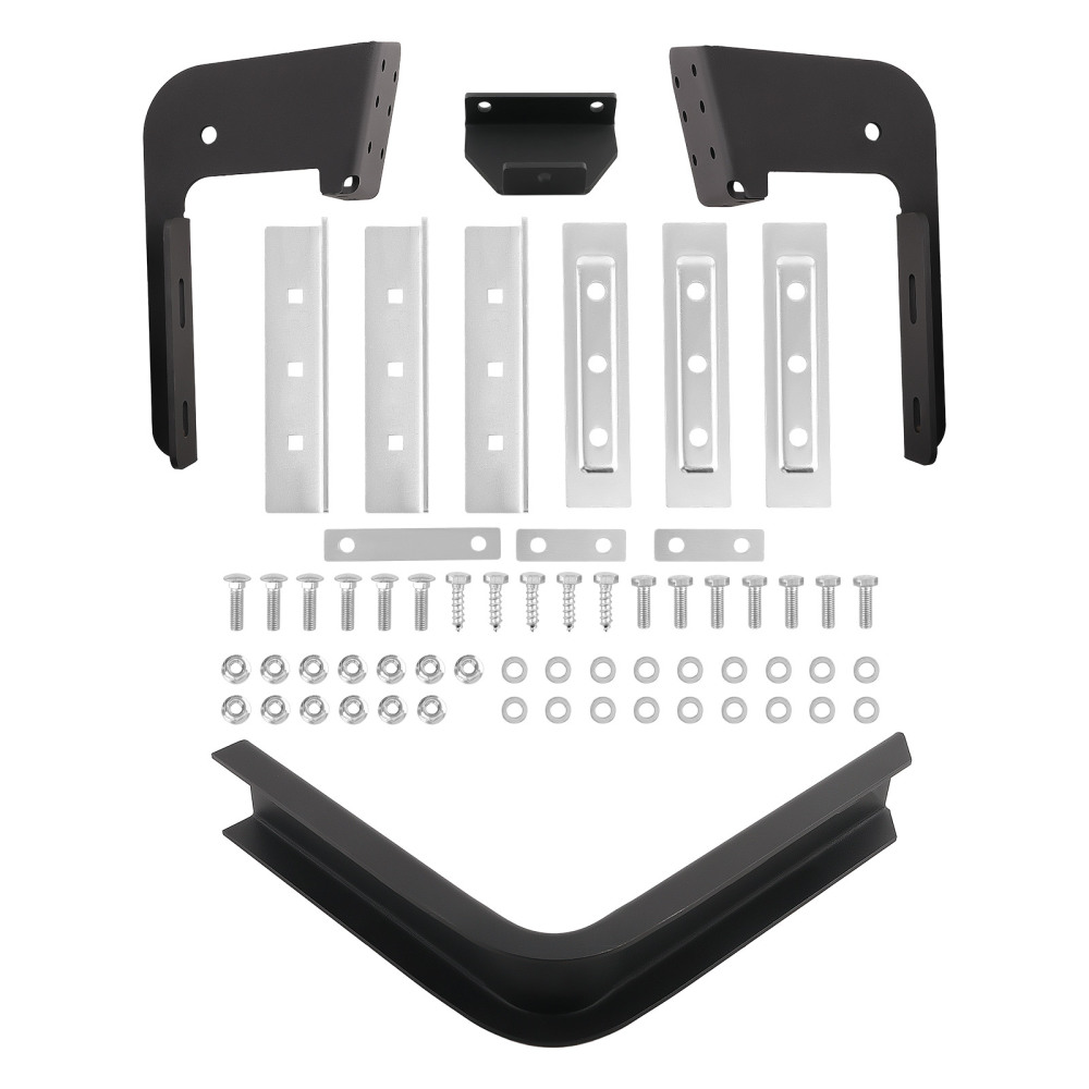 54 Passenger Running Board Mounting Bracket Kit compatible for Ram Promaster 1500 2014-UP