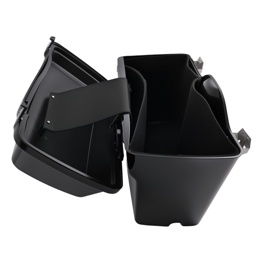Motorcycle Luggage Saddlebags Side Box compatible for Harley Davidson Touring 1994-2013