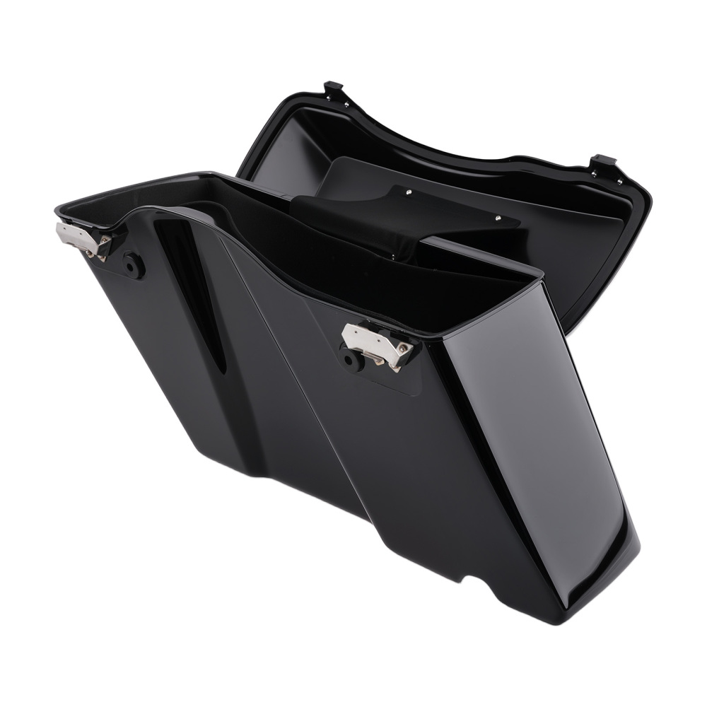 Motorcycle Luggage Saddlebags Side Box compatible for Harley Davidson Touring 1994-2013