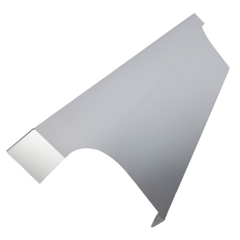 3PCS Radiator Filler Panels Kit Carbon Steel compatible for Chevy GMC C10 1969-1972 Steel